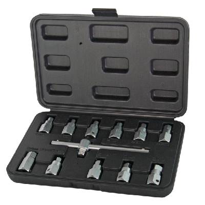 Ключове за картер к-т 12 бр. Cr-V TMP (339601)