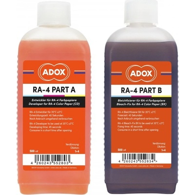 Adox RA-4 2,5 l set pozitívna vývojka + ustalovač