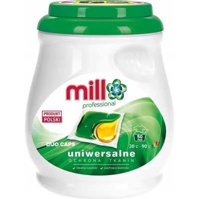 Mill DUO gelové kapsle na praní Universal 50 ks