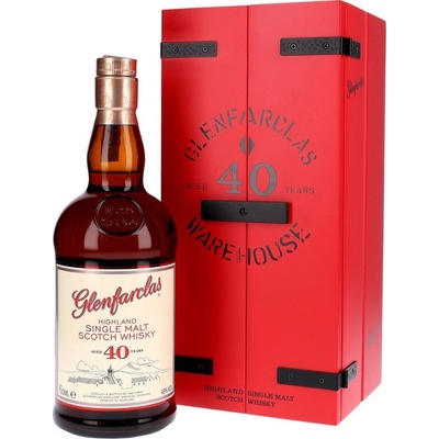 Glenfarclas 40y 43% 0,7 l (kazeta)