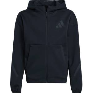Adidas Детско яке за тренировка adidas Kid's Z. N. E. Full Zip Training jacket - Black / Black - размер 176 (EU) (704-6104-0115)