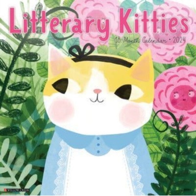 Litterary Kitties 12 X 12 Wall Willow Creek Press 2024