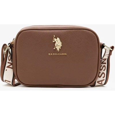 U.S. Polo Assn. dámská kabelka crossbody CLASSIC hnědá