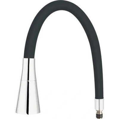 Novaservis Elastické rameno pre batériu 70720, čierno-chrómové RAM70720,0C