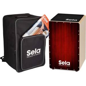 Sela SE 060 Varios Red Дървен кахон (SE060)