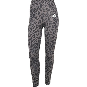adidas Дамски клин adidas Women's Optimé Essentials Leopard 7/8 Leggings - Earth Strata / Brown / Black (111-2131-0112)
