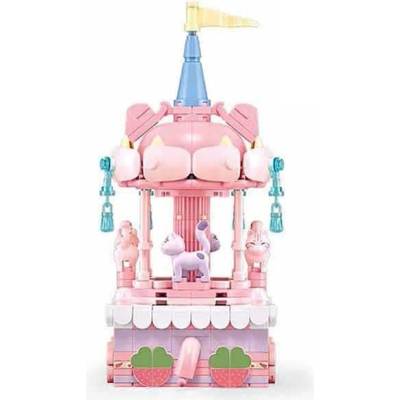 Sluban P8027 Kolotoč se zvířátkem A Kočka