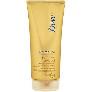 Dove Derma Spa tělové mléko Summer Rev fair 200 ml