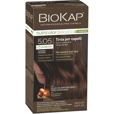 Biokap Nutricolor Delicato Rapid 5.05 gaštanovo-oriešková 135 ml