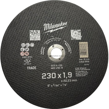 Milwaukee Řezný kotouč 230 x 1,9 mm 4932479579