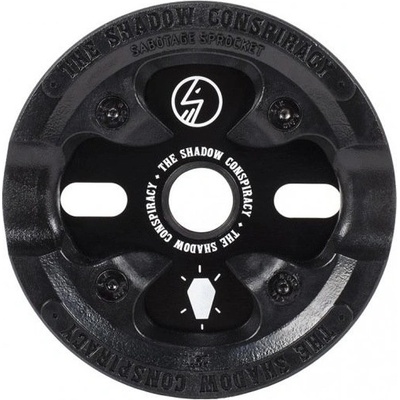 The Shadow Conspiracy Prevodník BMX SHADOW SABOTAGE GUARD - Čierna, 25T