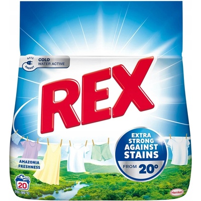 Rex Amazonia Freshness Univerzální prací prášek 1,1 kg