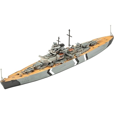 Revell Комплект сглобяеми модели Revell - Легендарният Бисмарк, С аксесоари (R05637)