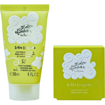 Lolita Lempicka Комплект Lolita Lempicka: Mon Premier Parfum Хидратиращ Мляко за тяло 30 ml + Mon Premier Parfum Ароматен сапун 25 g *Миниатюрен