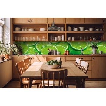 DIMEX ART s. r. o Фототапет за кухня - лайм 420 x 60 см