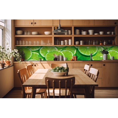 DIMEX ART Фототапет за кухня - лайм 420 x 60 см