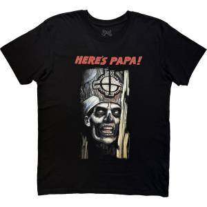 Ghost Here's Papa (Back Print) Black M Риза (GHOTEE10MB02)