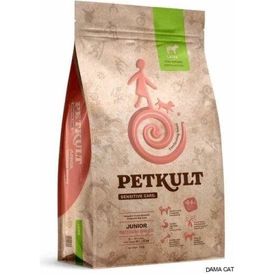 Petkult Medium Junior lamb/rice 12 kg