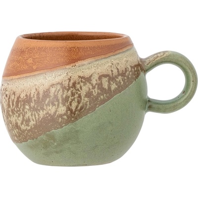 Bloomingville Зелена/оранжева керамична чаша 280 ml Paula - Bloomingville (82058578)