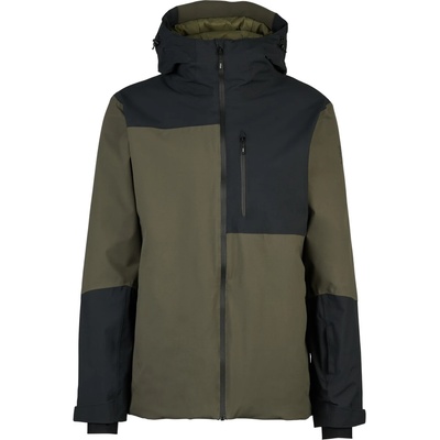 Stoic Мъжко ски яке Stoic MountainWool AsplidenSt. III Ski Jacket - Dark Olive / Black - размер XXL (004-7015-0115)