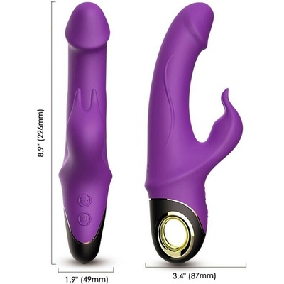 Armony Meteror Dildo Rabbit Rotator Purple