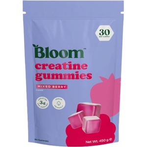 Bloom Creatine Gummies [90 желирани бонбони] Горски плодове