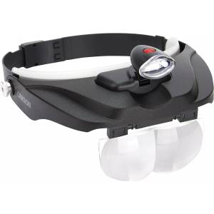 Carson Лупа за глава MagniVisor Deluxe LED (CP-60)