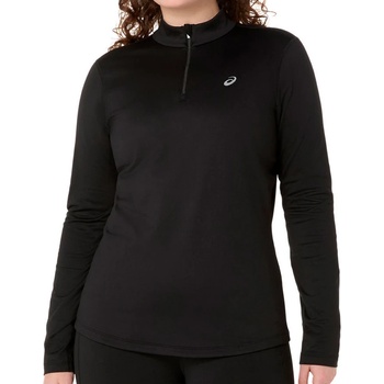 Asics Дамска тениска Asics Women's Asics Core L/S 1/2 Zip Winter Top Running shirt - Performance Black (916-4754-0114)