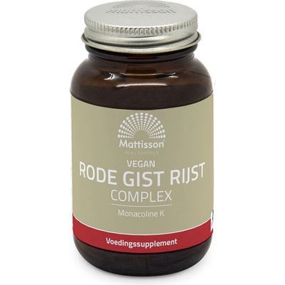 Mattisson Healthstyle Червен ориз (дрожди) + чесън и коензим Q10 90 капсули | Mattisson Healthstyle (MT2033)