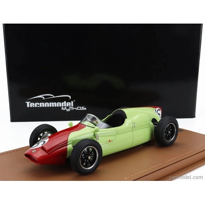 Tecnomodel Cooper F1 T51 N 16 Monaco Gp 1960 Chris Bistrow Světle Zelená Červená 1:18