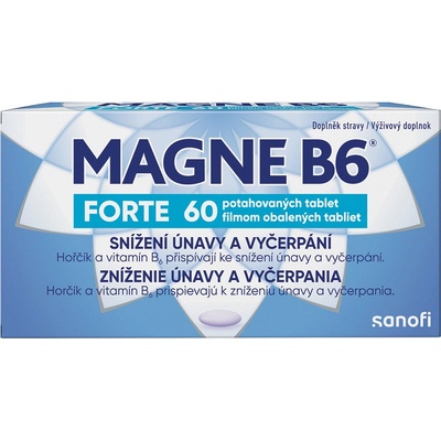 Magne B6 Forte 60 tablet – Zbozi.Blesk.cz