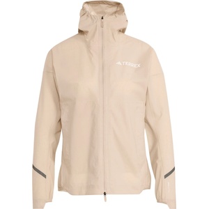 adidas Terrex Дамско водоустойчиво яке Adidas terrex Women's XPR Light Rain Jacket Waterproof jacket - Wonder Taupe - размер XS (102-5177-0111)