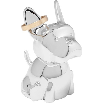 Umbra Поставка за пръстени Umbra Zoola Frenchie, цвят хром (1012674-158)