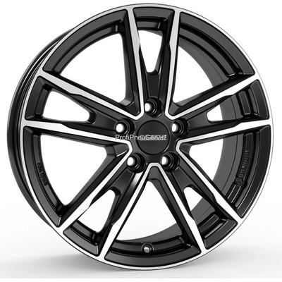 DEZENT KF 7x17 5x114,3 ET55 black polished