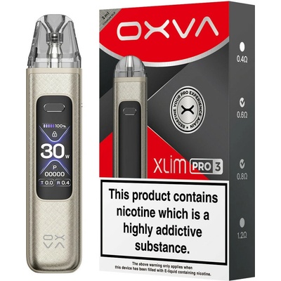 OXVA Xlim Pro 3 1500 mAh Titanium Silk