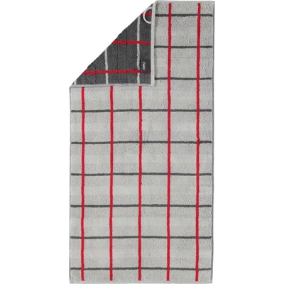 Cawö Кърпа Square в диаманти 50 x 100 см платинена (1079 50/100 72)