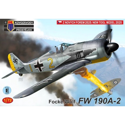 Focke-Wulf Fw 190A-2 3x camo Kovozávody Prostějov 1:72