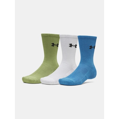 Under Armour UA Performance Cotton 3p Crw Modrá