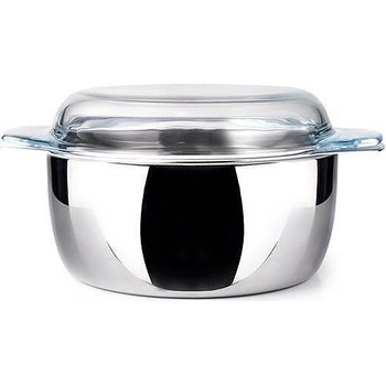 Ibili menaje s. a. (Испания) Дълбока тенджера за пържене IBILI с кошница и стъклен капак - Ø20 х h13 см (IBILI 666520)