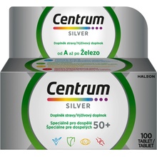 Centrum Silver 50+ s Multiefektom 100 tabliet