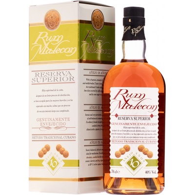 Malecon Reserva Superior 10y 40% 0,7 l (karton)