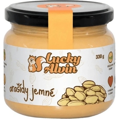 Lucky Alvin Arašidový krém jemný 330 g