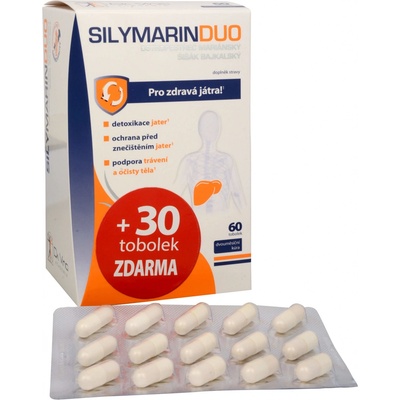 Da Vinci Silymarin Duo 60 + 30 toboliek