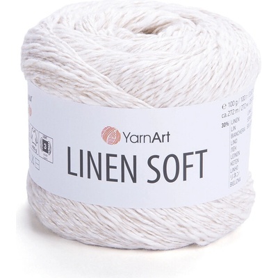 Yarn Art příze Linen Soft 7301 smetanová