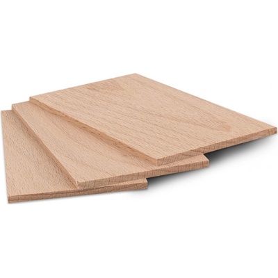 Metrie Dřevěná destička z masivu 80 x 60 x 3 mm Buk – Zbozi.Blesk.cz