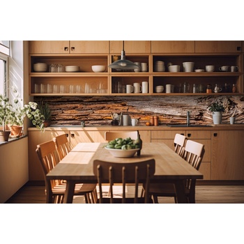 DIMEX ART s. r. o Фототапет за кухня - кора на дърво 420 x 60 см