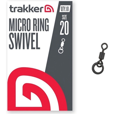 Trakker Products Trakker Obratlík s kroužkem Micro Ring Swivel vel. 20 10 ks – Zboží Dáma