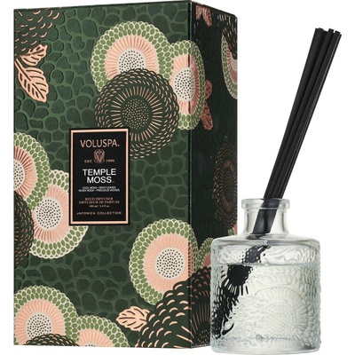 Voluspa difuzér s tyčinkami Temple Moss Chrámový mech 100 ml