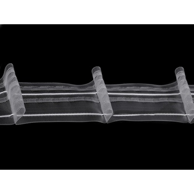 Prima-obchod Záclonovka 1 skladová šíře 50 mm, barva transparent