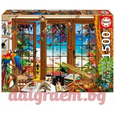 Educa Пъзел educa 20333 - 1500 части - Поглед през прозореца (edu20333)